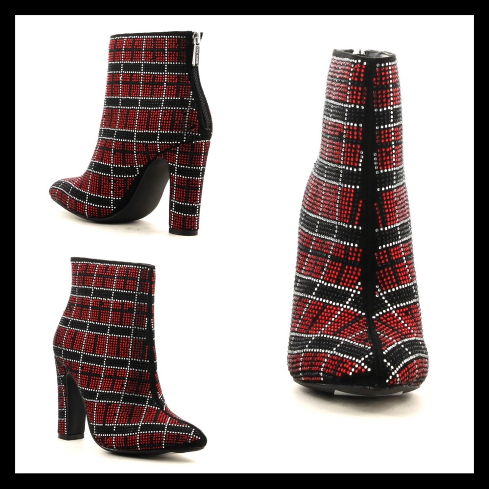 Cape Robbin Crystal Embellished Booties - Picture 4 of 8